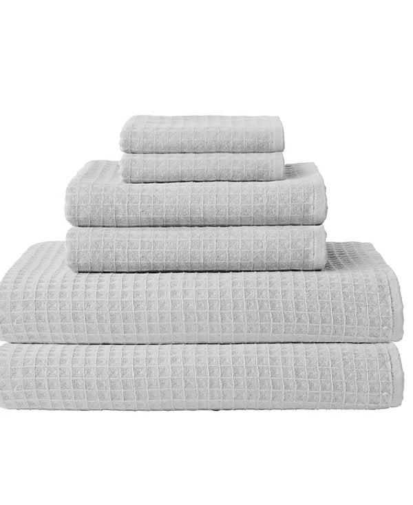 Waffle Twist 6-Pc. Bath Towel Set